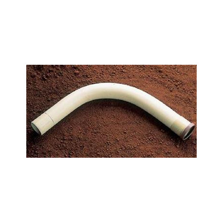 PVC Ug Long Radius Bend Plain U110B 110 X 90