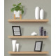 Shelfmate Hollow Floating Shelf - Oak (600 x 250 x 38mm)