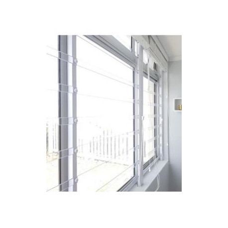 ViewProtect 12 x Burglar Bars - Transparent (1000 x 110 x 38mm)