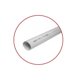 PVC Waste Pipe White 40mm X 6m Sabs (E-Spec)  Marley