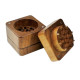 GR8TR All Wood 3 piece Grinder