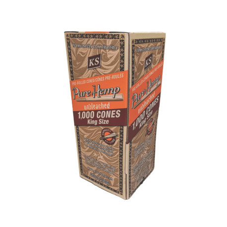 1000 King Size Pre-Rolled Cones – Pure Hemp