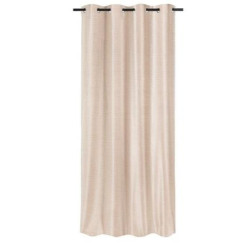 Curtain Suede Inlay Eyelet - Cream (2300 x 2500mm)