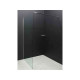 Crystaltech Crome Wall Mounted Shower Screen 900 x 2000mm