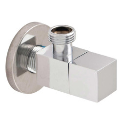 ITD Chrome Angle Valve 15mm x 15mm Square