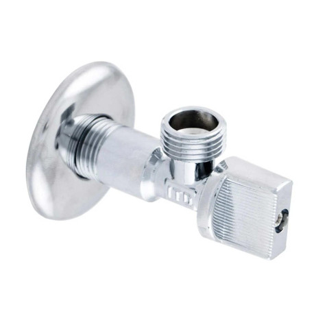 ITD Chrome Angle Valve - 15 x 15mm