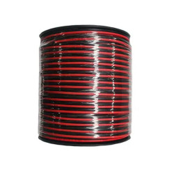 CABLE Speaker 2.5MM RED BLACK 100M COIL