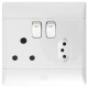 CBI 4x4 Euro Socket - Silver shimmer