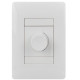 Ysalis Universal 1-Lever Dimmer Switch - White (350v)