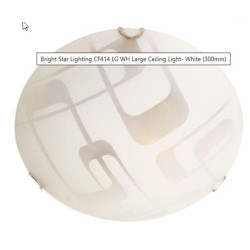 Bright Star Ceiling Light - 2 x 60W ES Globes