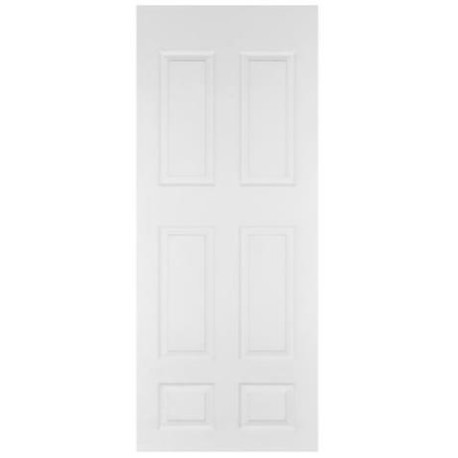 Door Timber Tudor Single Hollow Core - White (813 x 2032mm)