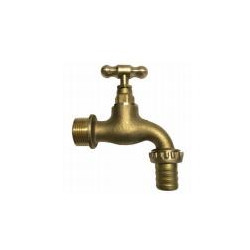 Tap Garden 15mm Light Pattern - Brass