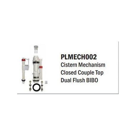 Cistern Mechanism Closed Couple Top Dual Flush (FP16DF)