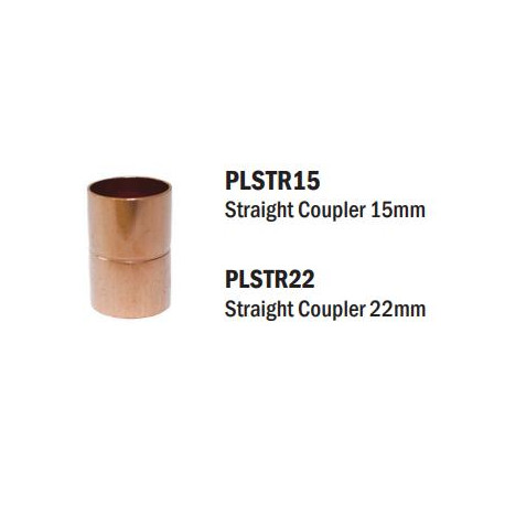 Capillary Straight Coupler 15mm