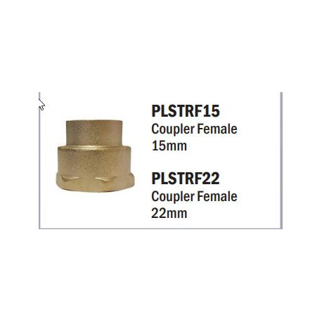 Capillary Coupler Female 15mm