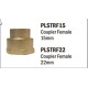 Capillary Coupler Female 22mm