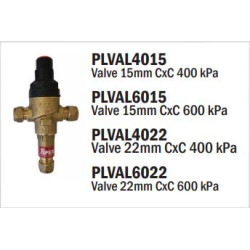 Apex Valve 15mm CxC 400 kPa