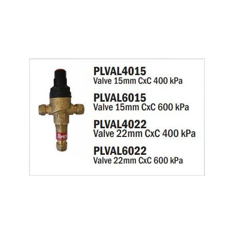 Apex Valve 15mm CxC 400 kPa