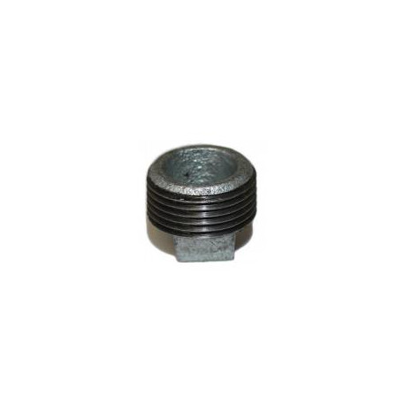 Galvanised Hollow Plug 15mm