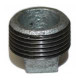 Galvanised Hollow Plug 20mm