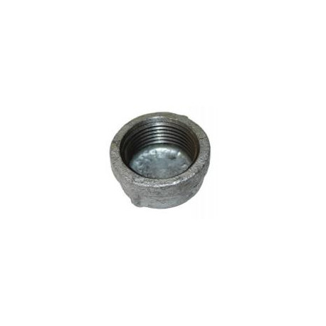 Galvanised End Cap 15mm