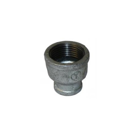 Galvanised Reducing Socket 20x15mm