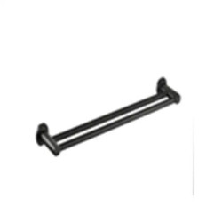 Towel Rail Double Castaway Zenna Double Black 700