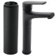 Basin Mixer Magnetite Long Body Ext Pipe Black