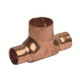 Copper Copcal Reducing Tee Cxcxc 611M 15mm x 15mm x 22mm