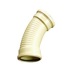 PVC Ug Bend Plain Ribbed 1/8 C110Sbp 110X45