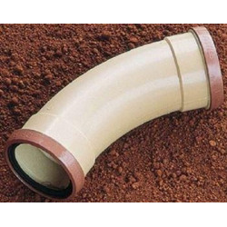 PVC Ug Bend Plain 1/8 110X45