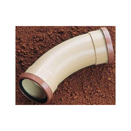 PVC Ug Bend Plain 1/8 110X45