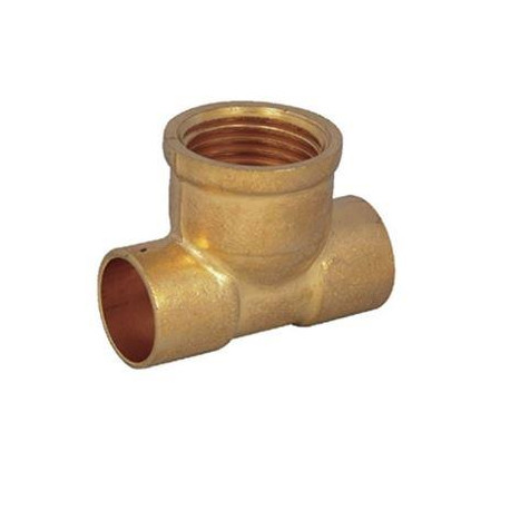 Copper Copcal Female Tee Cxcxf 712M 22mm