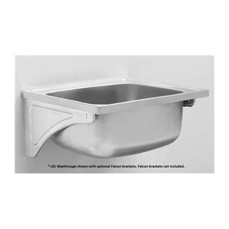 Wash Trough 600 X 500 257 Franke 318600 Luxtub LDL  incl waste fitting 38mm