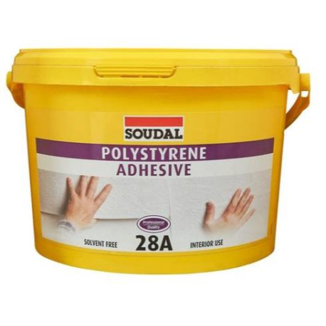 Adhesive Soudal Polystyrene- White (5kg)