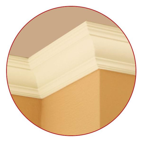 DAS POLYSTYRENE CORNICE COLONIAL 2M