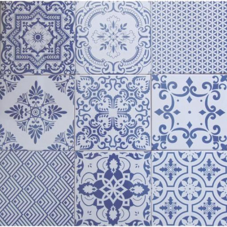 DELFT DECOR BLUE 200X200 GR1 1.52M2/BOX 48.64MPP