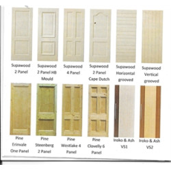 Internal Std Door - Supawood 2 Panel HB Mould