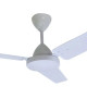 CEILING FAN 3-BLADE WHITE WHIRLWIND 1400MM