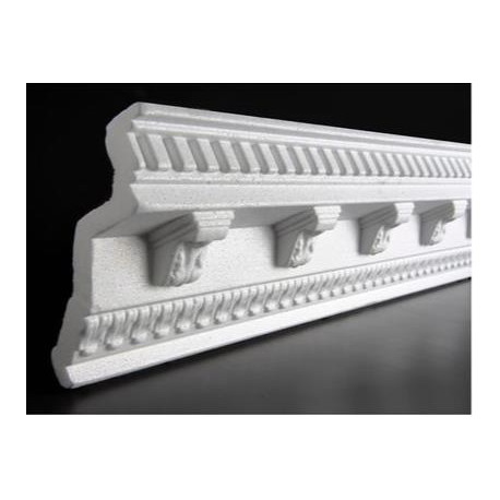 Upper Edge Roman Polystyrene Cornice (2000 x 135 x 100mm)