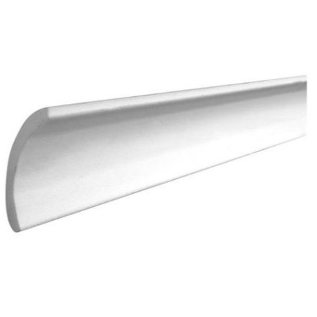 Upper Edge Cove Polystyrene Cornice (3000 x 60 x 60mm)