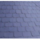 Roofing Slates 7x406x610mm Mitred Plain Charcoal Nutec 020-902