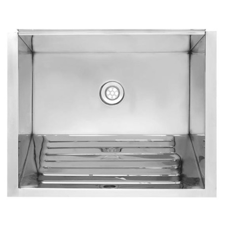 Wash Trough 540 x430 x 290 mm Stainless Steel Kwikot Single Contractors