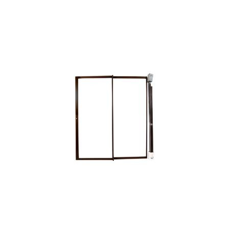 Door Sliding Aluminium W:1800 x L:2100mm OX Bronze