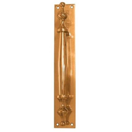 Door Handle Euro Brass Pull Handle On Back 300mm