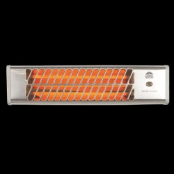 Heater Bathroom Radiant Halogen 2-BAR 1200W