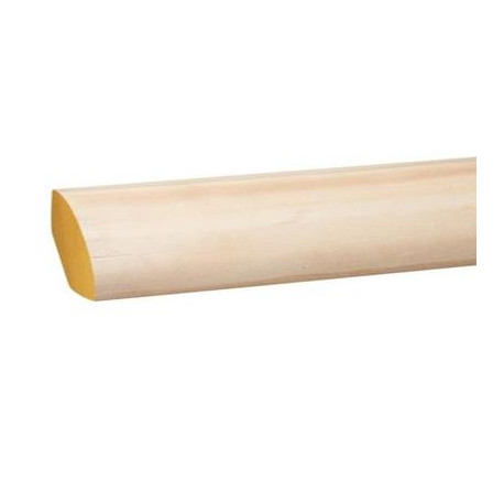 Skirting Hardwood Quarter Round Moulding 19mm x 19mm x 3m (Untreated)