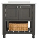 Bordeaux Single Vanity W: 700mm H: 800mm D: 500mm No Top - Bathroom Cabinet