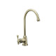 Sink Mixer Amalfi Citrine Brushed Bronze Pillar Tap