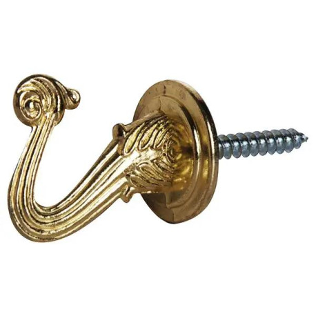 CURTAIN TIEBACK HOOK